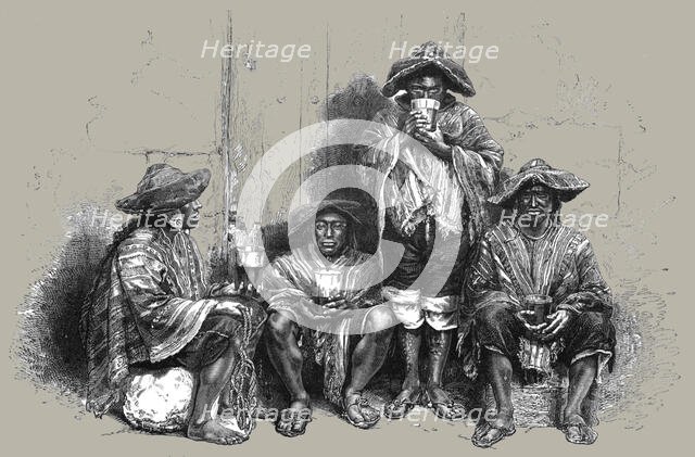 'Indian workmen; About the Chincha Islands', 1875. Creator: Unknown.