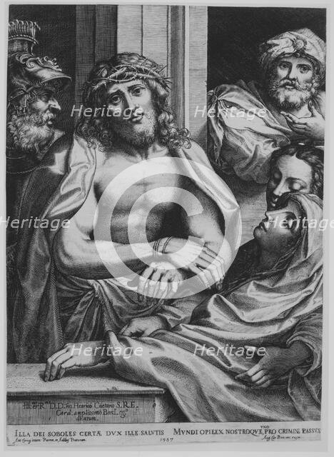 Ecce Homo, 1587. Creator: Agostino Carracci.