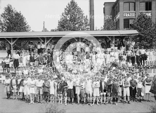 Boy Scouts - Field Sports, 1914. Creator: Harris & Ewing.