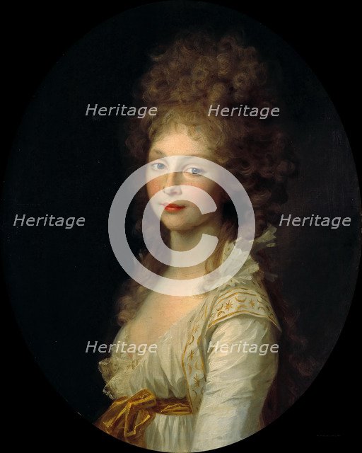 Princess Frederica Charlotte of Prussia (1767-1820), 1797-1798. Creator: Tischbein, Johann Friedrich August (1750-1812).