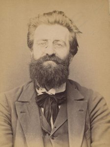 308. Novi. Ernest, Théodore. 32 ans, né à Nice (Alpes-Maritimes). Architecte. Anarchiste. ..., 1894. Creator: Alphonse Bertillon.