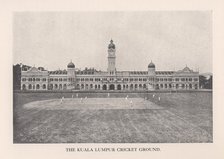 The Kuala Lumpur Cricket Ground, Malaya, 1912.  Artist: Unknown.