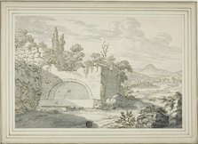 Landscape with Fountain, n.d. Creator: Abraham Genoels II.