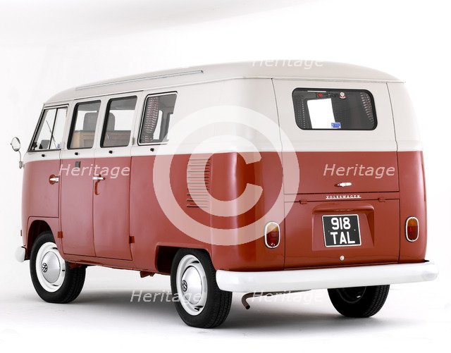 1963 Volkswagen Devon Camper van. Artist: Unknown.