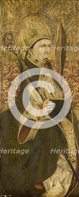 A Holy Bishop, 1475-1499. Creator: Anon.