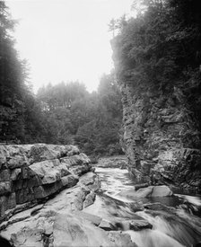 Pulpit Rock, Ausable Chasm, between 1900 and 1910. Creator: Unknown.