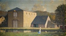 A Warehouse, 1921. Creator: Charles John Holmes.