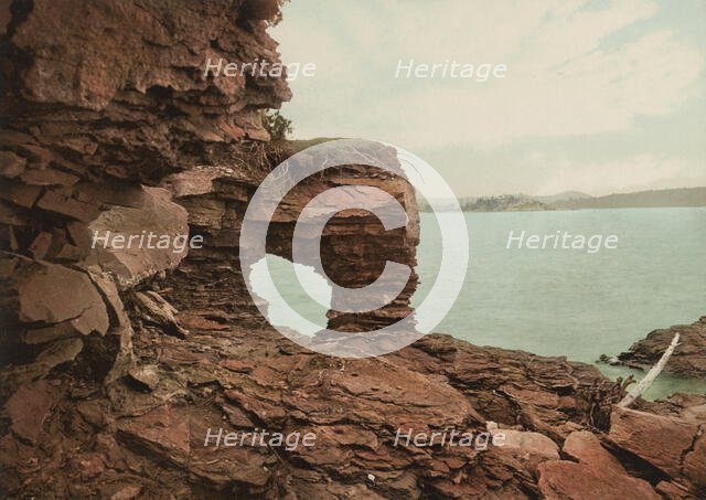 Arch Rock, Presque Isle [Park], Lake Superior, c1898. Creator: Unknown.