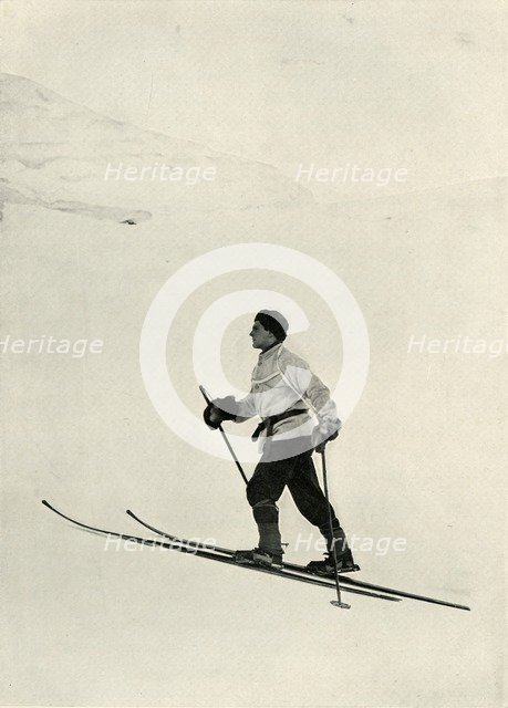 'Lieut. Tryggve Gran', c1910–1913, (1913). Artist: Herbert Ponting.