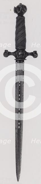 Parrying Poniard, Germany, c. 1620/30. Creator: Unknown.