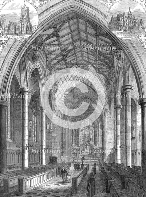 The new chapel, Rugby School, 1872. Creator: Unknown.