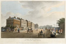 'View of Piccadilly from Hyde Park Corner Turnpike', London, 1810. Artist: Unknown.