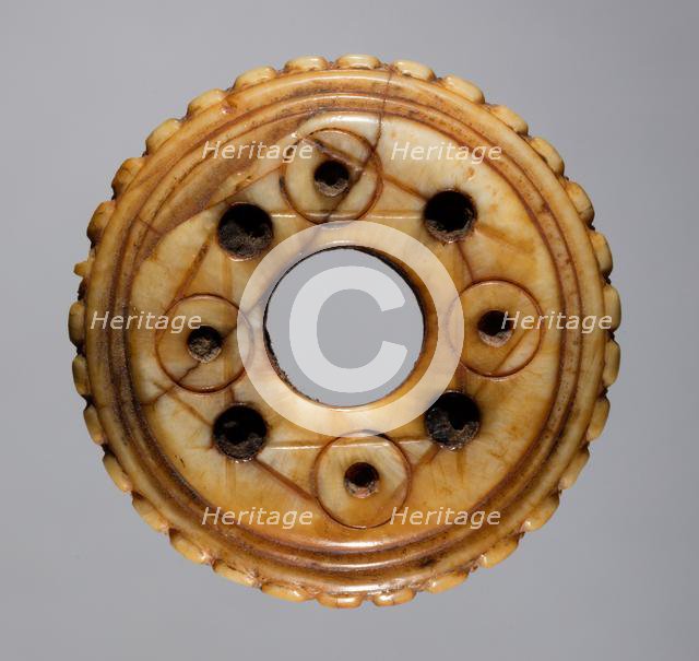 Spindle Whorl, 700s - 900s. Creator: Unknown.