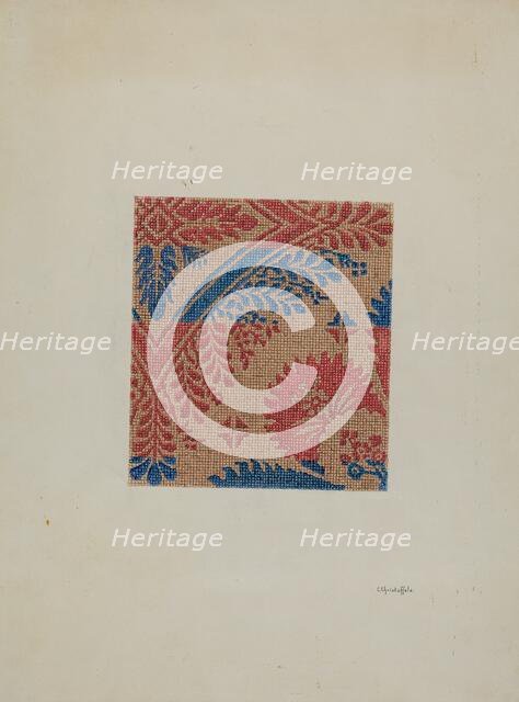 Coverlet, c. 1940. Creator: Cornelius Christoffels.