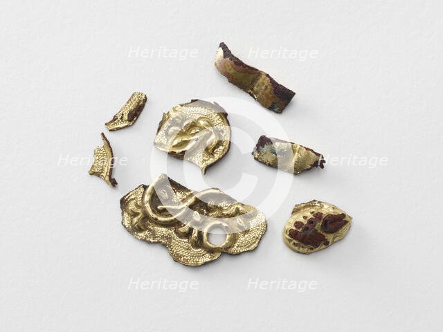 Ornament (in fragments), pair with F1916.747, Goryeo period, 12th-13th century. Creator: Unknown.