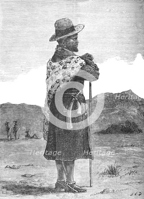'Bovane, the Swazi Commander-in-Chief', c1880. Artist: Unknown.