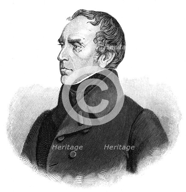 François Guizot (1787-1874), French historian, orator and statesman, 1900.Artist: Delaroche