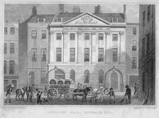 Skinners' Hall, City of London, 1830. Artist: MS Barenger
