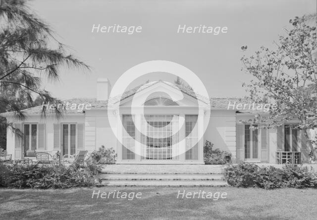 James H. McGraw, Jr., residence in Hobe Sound, Florida, 1941. Creator: Gottscho-Schleisner, Inc.