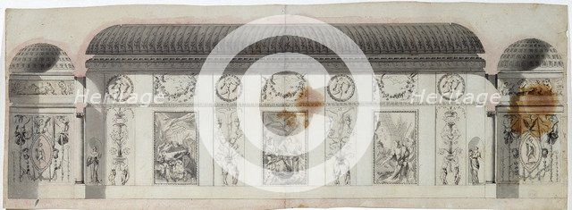 Interior design of the Catherine Palace, Tsarskoye Selo, Russia, 1780s. Artist: Charles Cameron