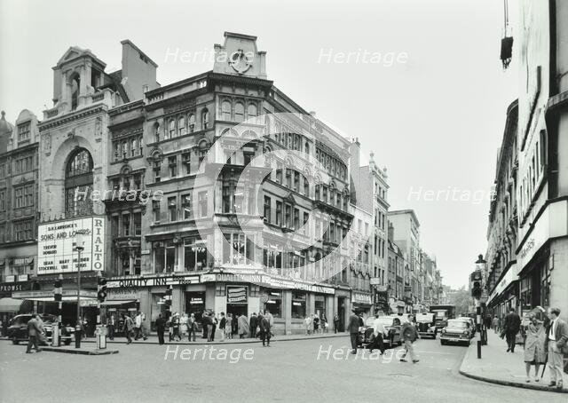 1-11 Wardour Street, Westminster LB, London: looking north from New Coventry Street, 1960. Creator: Unknown.