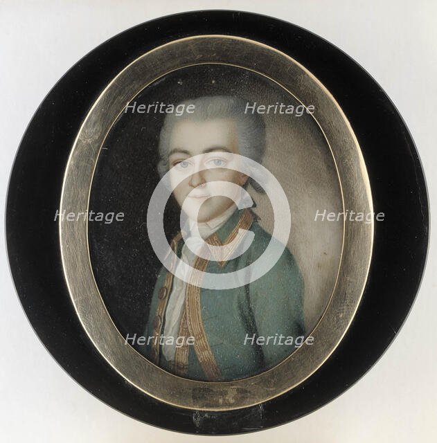 Portrait of a young man, c1750s. Creator: Unknown.