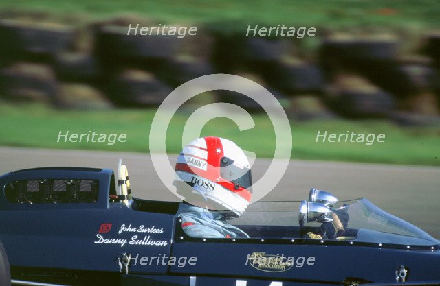 Danny Sullivan, 1998 Goodwood revival meeting. Artist: Unknown.