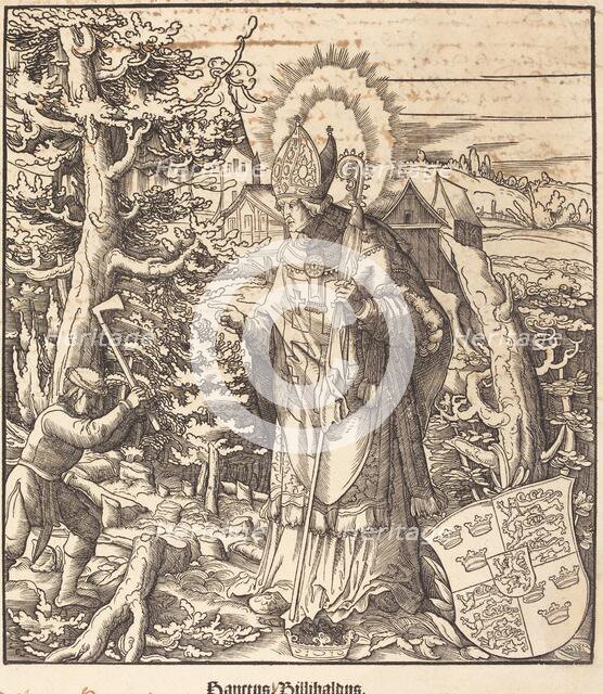 Saint Willibaldus, 1516/1518. Creator: Leonhard Beck.