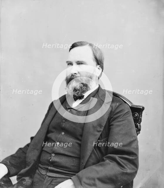 General James Longstreet, C.S.A., between 1865 and 1880. Creator: Unknown.