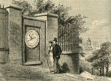 'The Magnetic Clock, Greenwich Observatory', c1840, (c1878). Creator: Unknown.