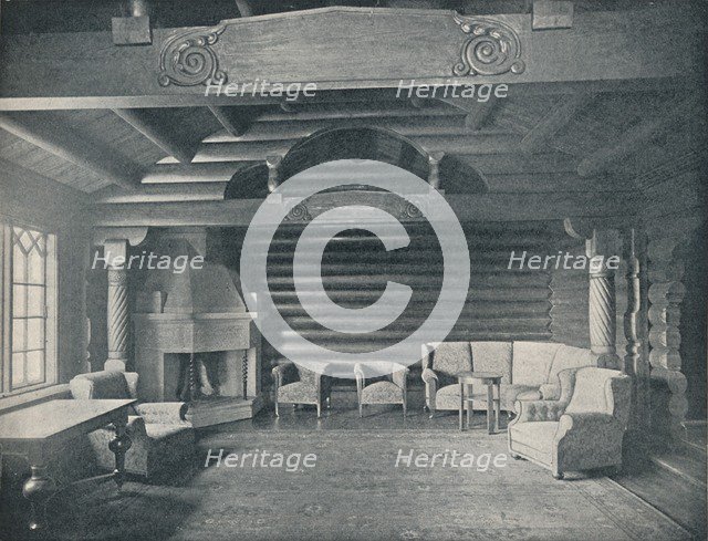 'Kongssater, the forest home of the King and Queen of Norway', c1910. Artist: Unknown.