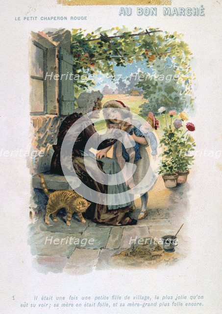 'Litttle Red Riding Hood', 19th century. Artist: Unknown