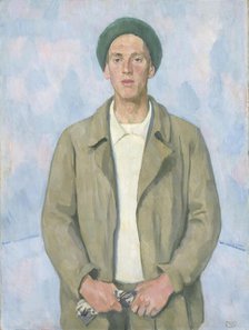 Portrait of the Artist Dagfin Werenskiold, c1915. Creator: Erik Werenskiold.