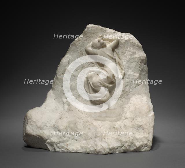 Seated Figure, c. 1860 - 1919. Creator: Édouard Charles Marie Houssin (French, 1847-1919).