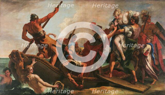 The Rape of Helen, First half of the 18th cent.. Creator: Ricci, Sebastiano (1659-1734).