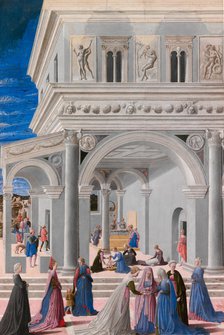 The Birth of the Virgin, 1467. Creator: Fra Carnevale.