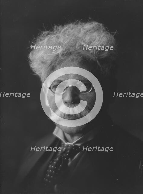 Hirth, Friedrich, Professor, portrait photograph, 1917 May 24. Creator: Arnold Genthe.