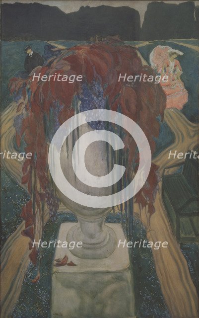 Autumn (A Vase), 1906. Artist: Bakst, Léon (1866-1924)