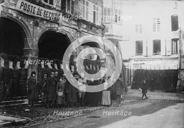 Pont-a-Mousson, American Relief Station, between c1915 and 1918. Creator: Bain News Service.