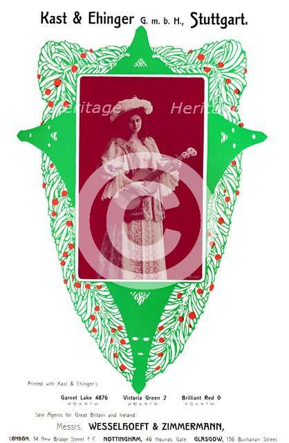 'Kast & Ehinger G.m.b.H., Stuttgart advertisement', 1907. Artist: G Dreher.