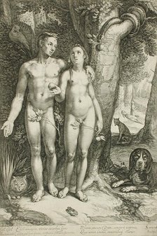 The Temptation, 1605. Creator: Jan Saenredam.