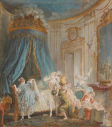 Bringing the Bride to Bed, 1767. Creator: Baudouin, Pierre Antoine (1723-1769).