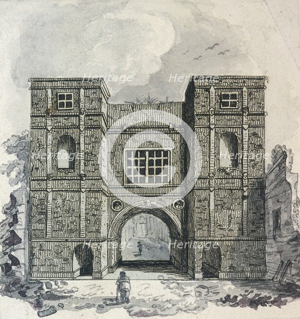 Aldgate, London, (1800?). Artist: Anon