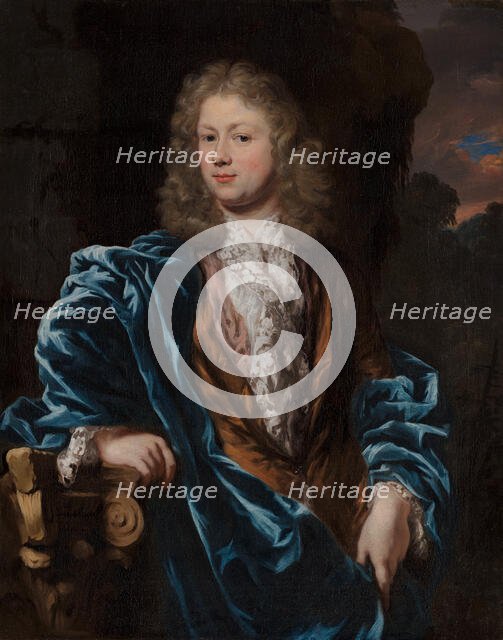 Portrait of Cornelis ten Hove (1658-1694), c1680s. Creator: Nicolaes Maes.