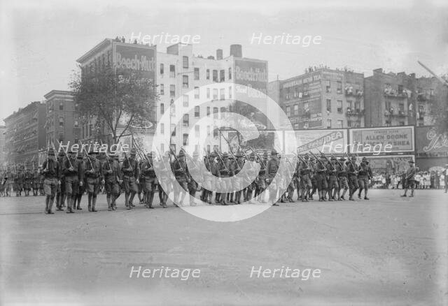 22nd Engineers, 1917. Creator: Bain News Service.