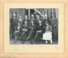 Council Office Staff, 1922-1923 Creator: Unknown.