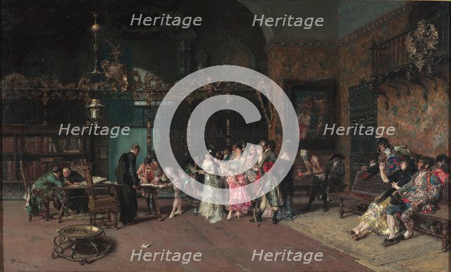 The Spanish Wedding. Artist: Fortuny, Marià (1838-1874)