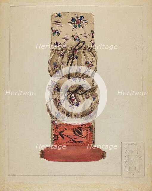 Needle Case, c. 1936. Creator: Samuel O. Klein.