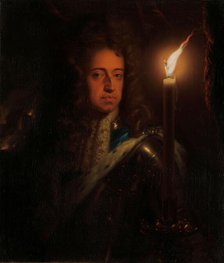 Portrait of William III (1650-1702), Prince of Orange, Stadholder and...King of Eng...c.1692-c.1697. Creator: Godfried Schalcken.