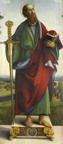 Saint Paul, 1490-1527. Creator: Macrino d'Alba.